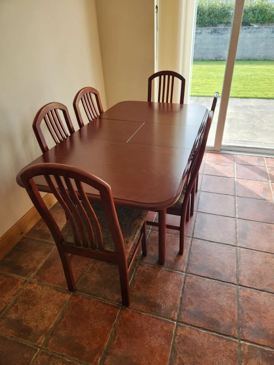 Table and chairs