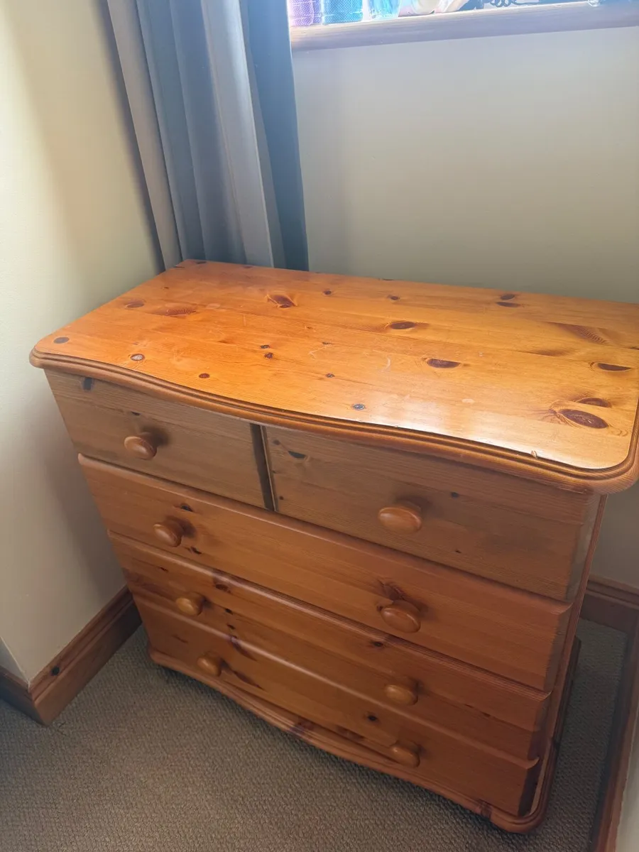Solid Timber Chest of Drawers