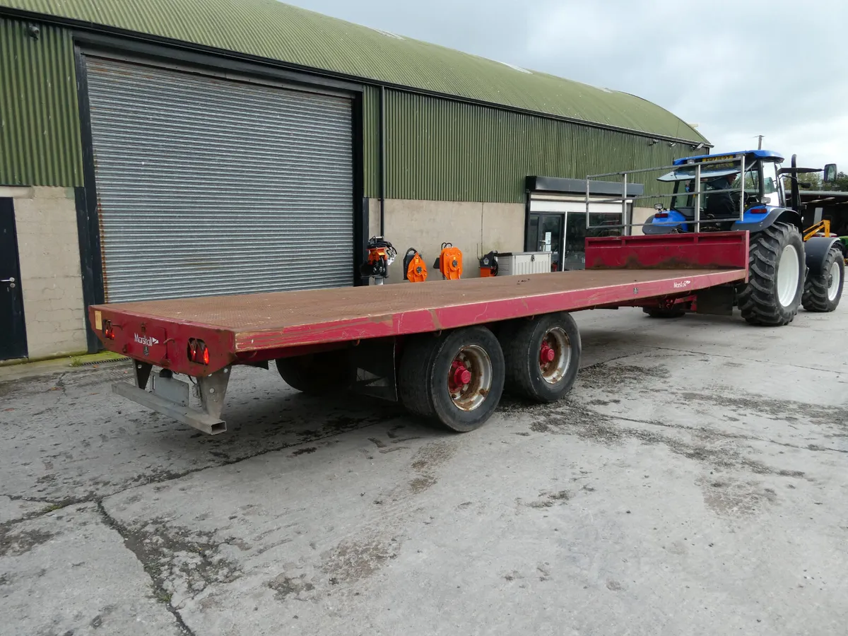 Marshall 25ft Flat trailer - Image 3