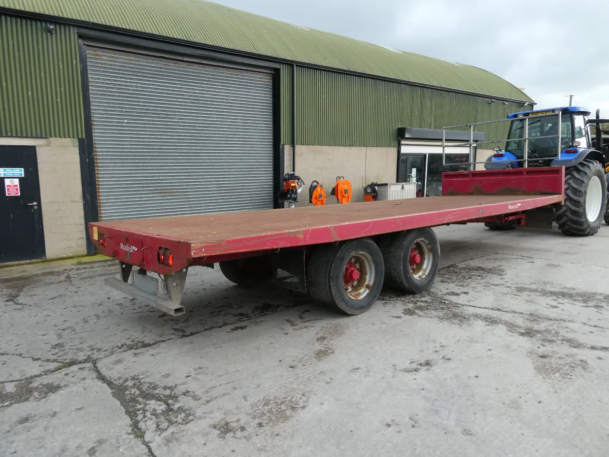 Marshall 25ft Flat trailer - Image 4