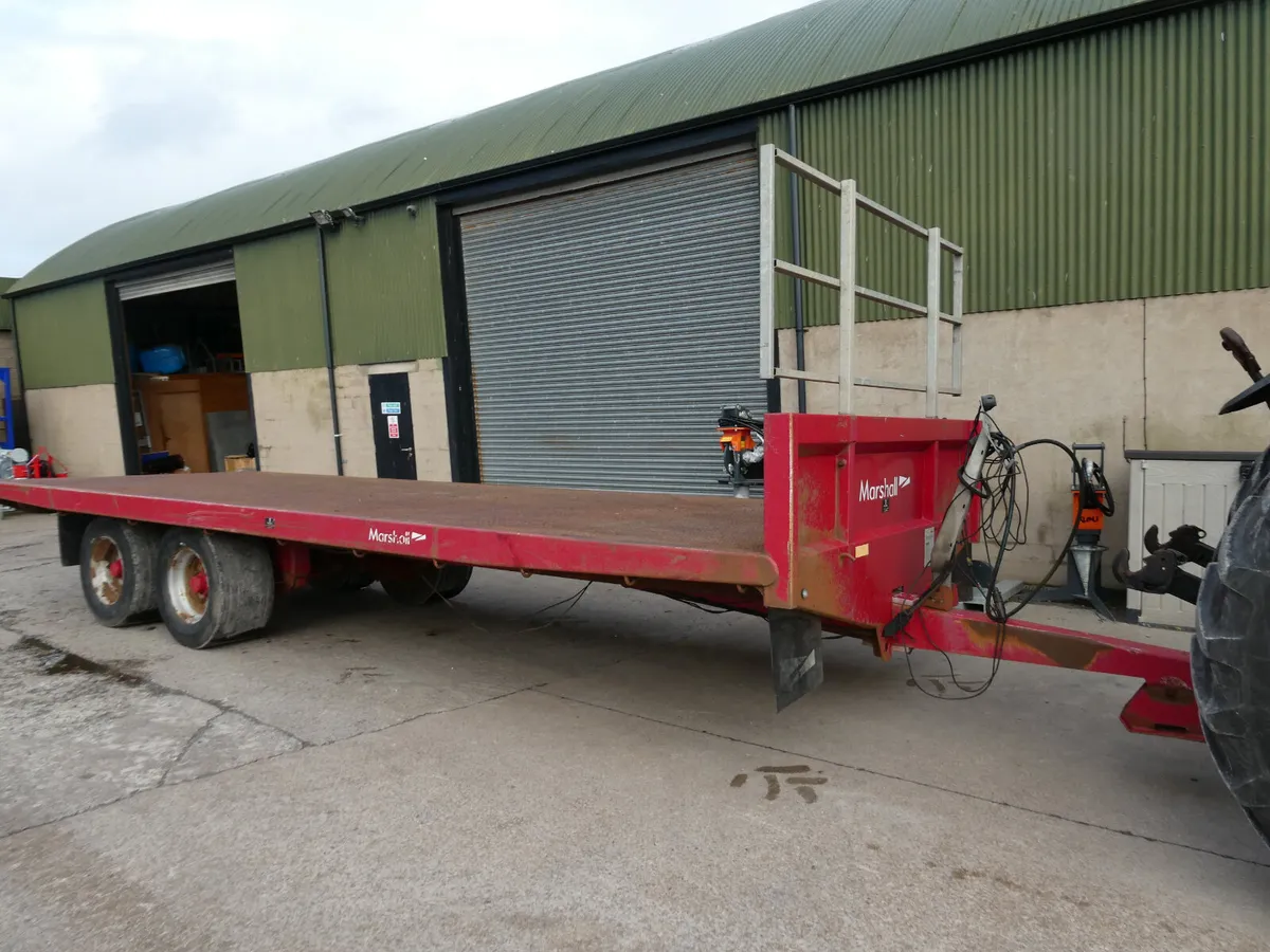 Marshall 25ft Flat trailer - Image 2