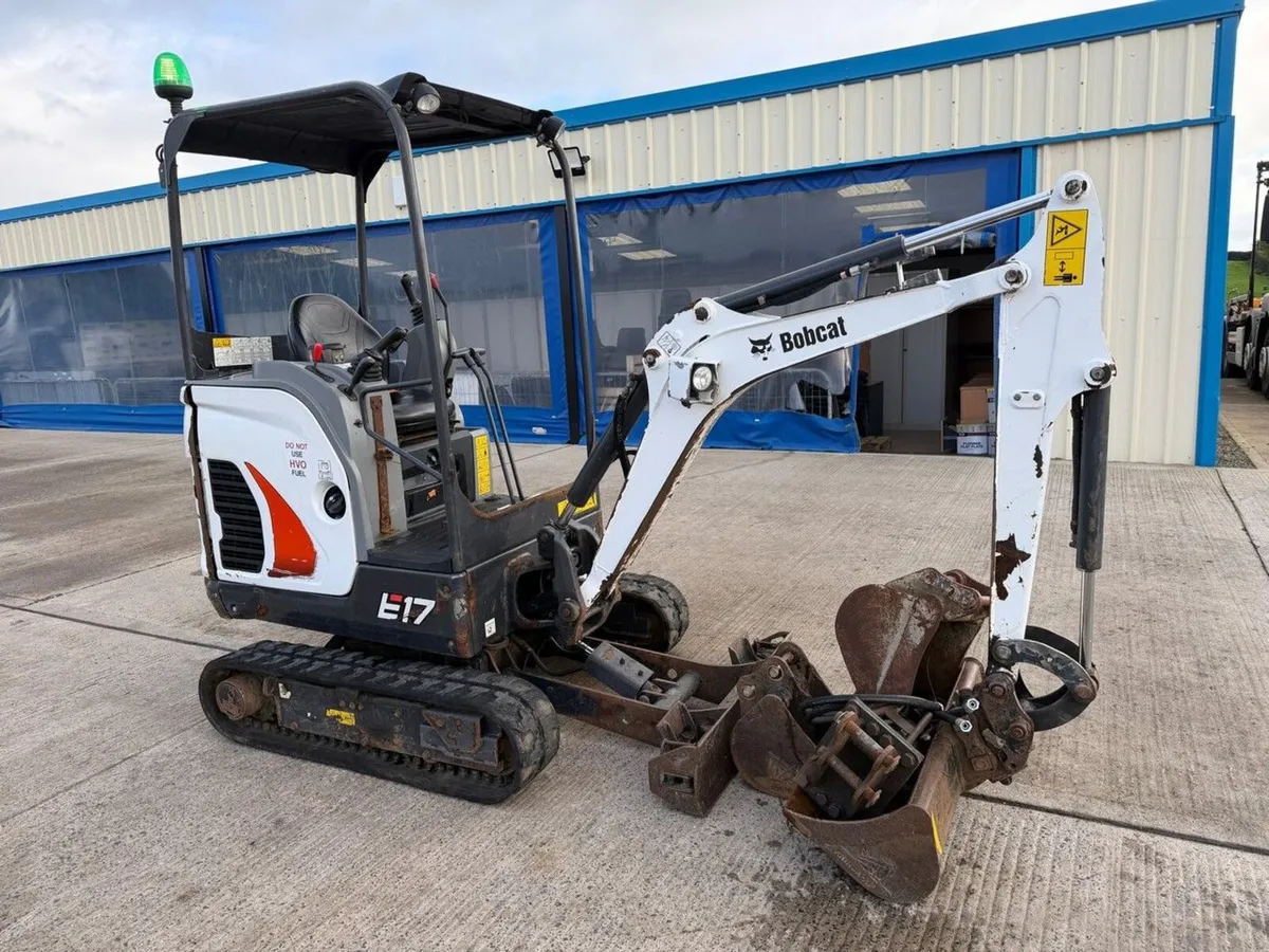 2023-BOBCAT E17 1.7 TON MINI DIGGER - Image 4