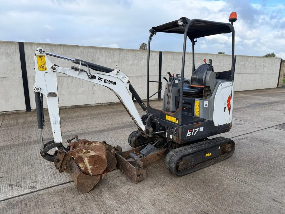 2023-BOBCAT E17 1.7 TON MINI DIGGER - Image 1