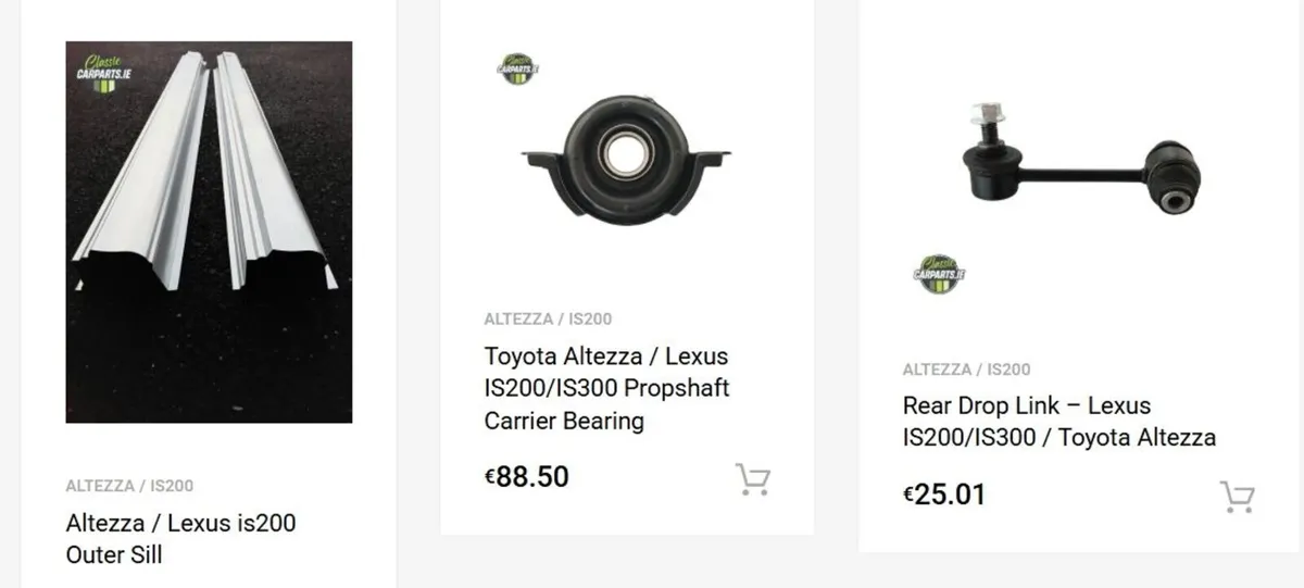 Lexus Is200 / Is300 / Altezza - New parts - Image 3