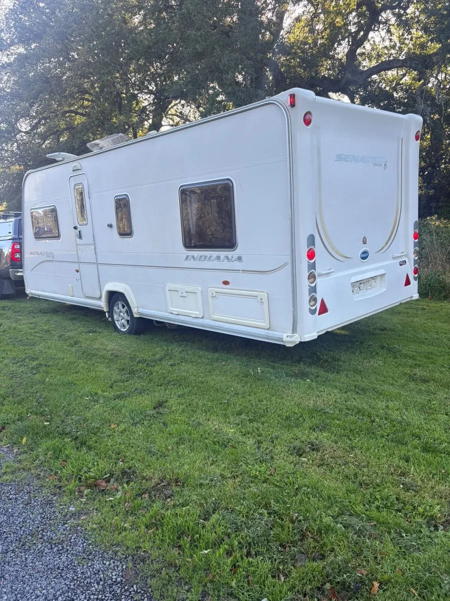 2011 Bailey 4/5 berth fixed bed & moter mover - Image 2