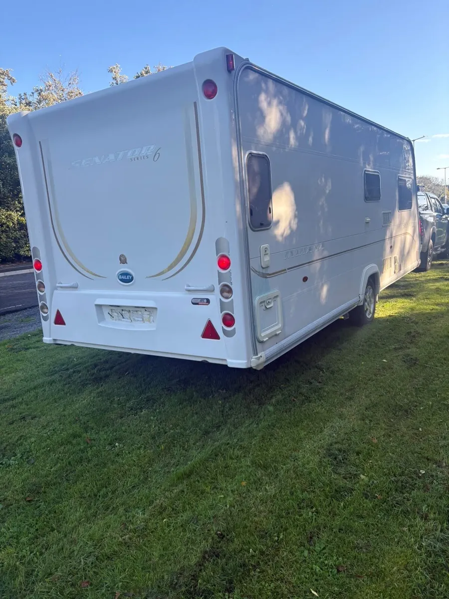 2011 Bailey 4/5 berth fixed bed & moter mover - Image 3
