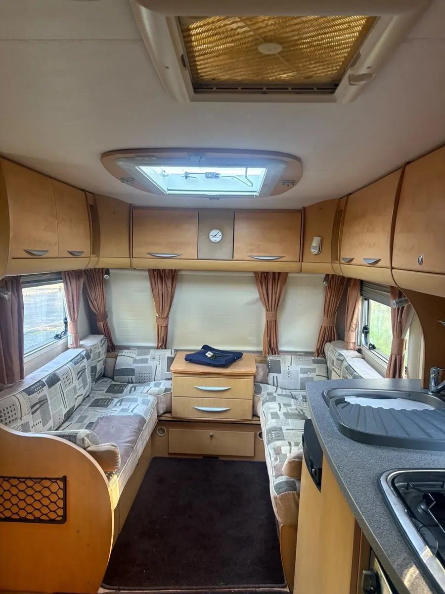 2011 Bailey 4/5 berth fixed bed & moter mover - Image 4