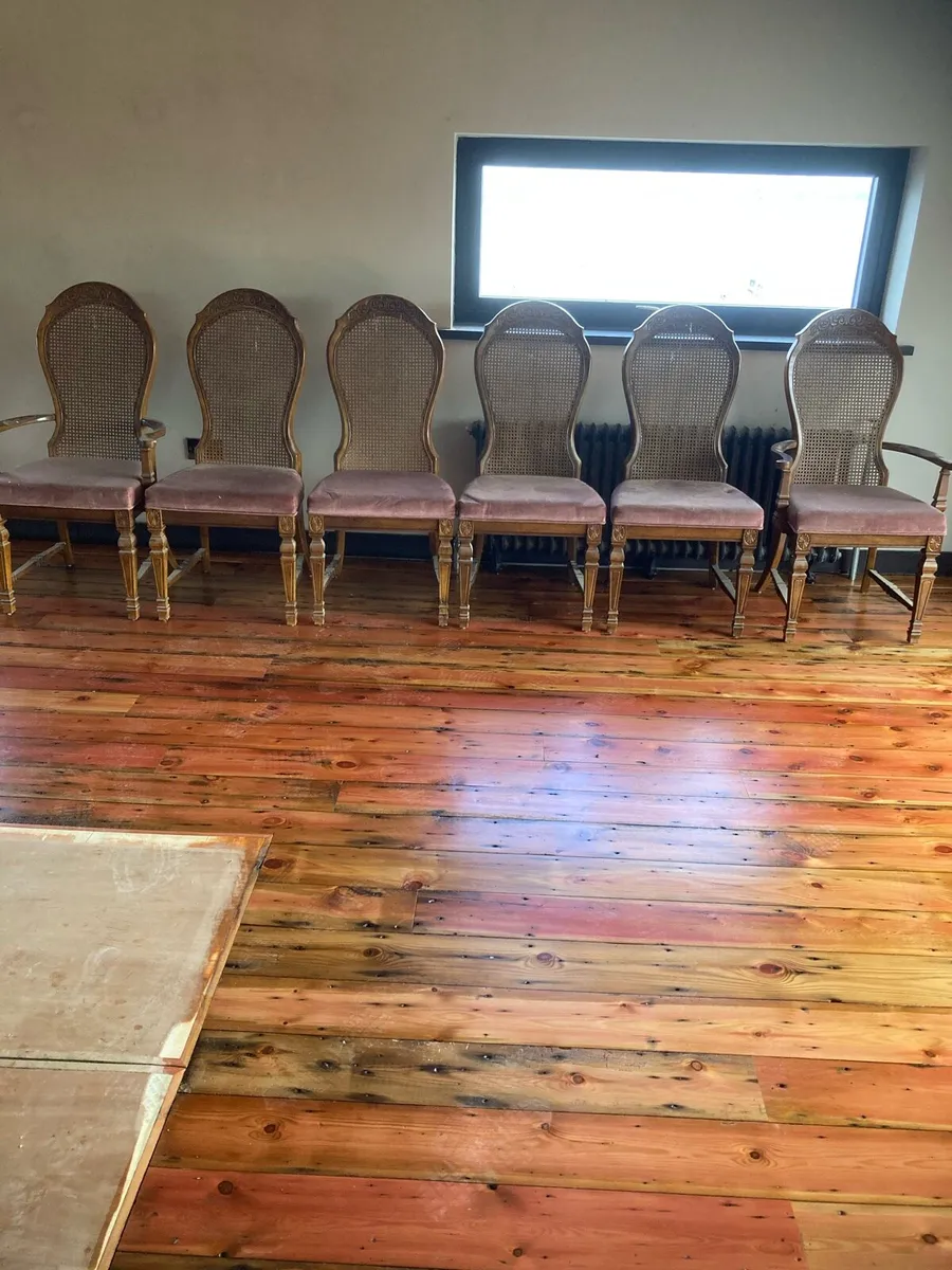 Antique dining chairs - Image 1
