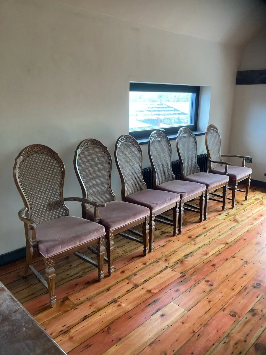 Antique dining chairs - Image 2