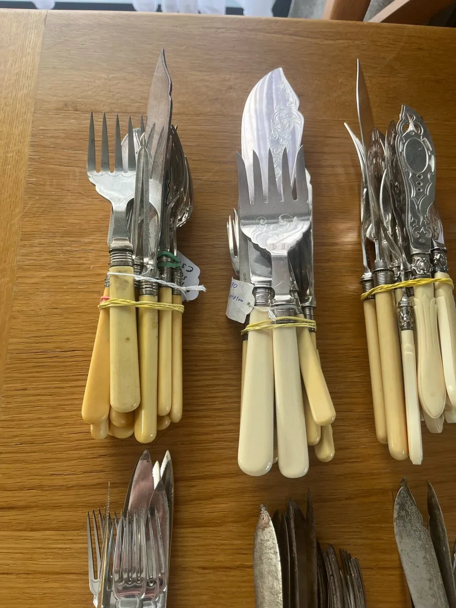 Antique Cutlery Lot - Image 2
