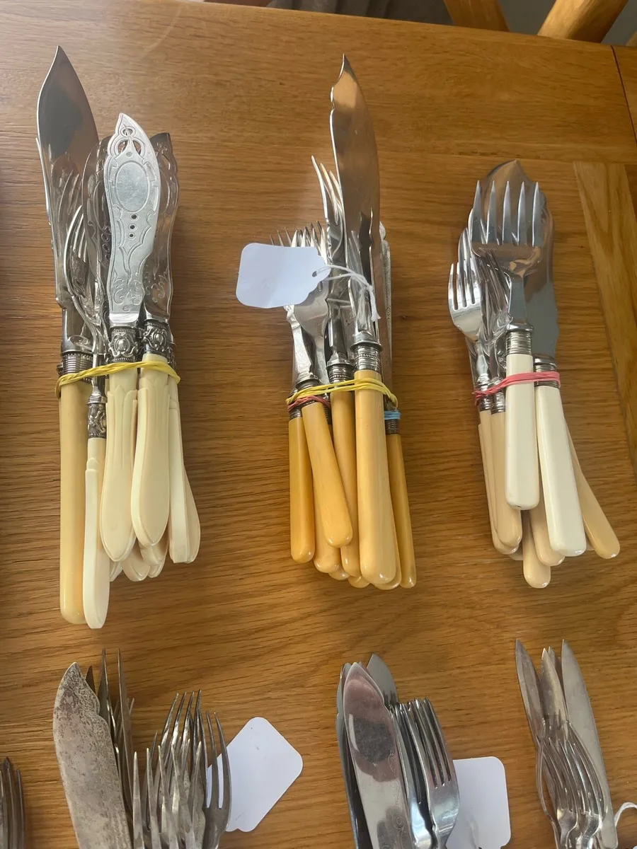 Antique Cutlery Lot - Image 3