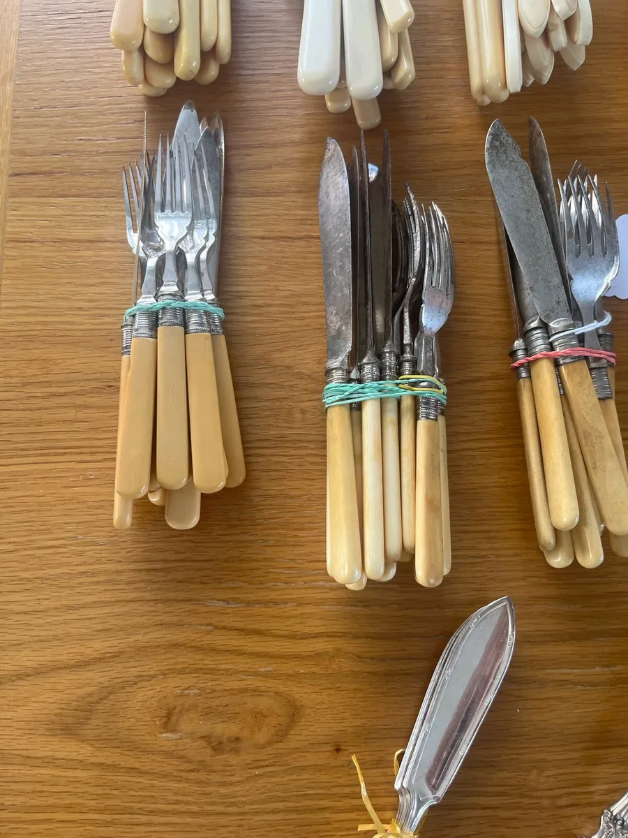 Antique Cutlery Lot - Image 4