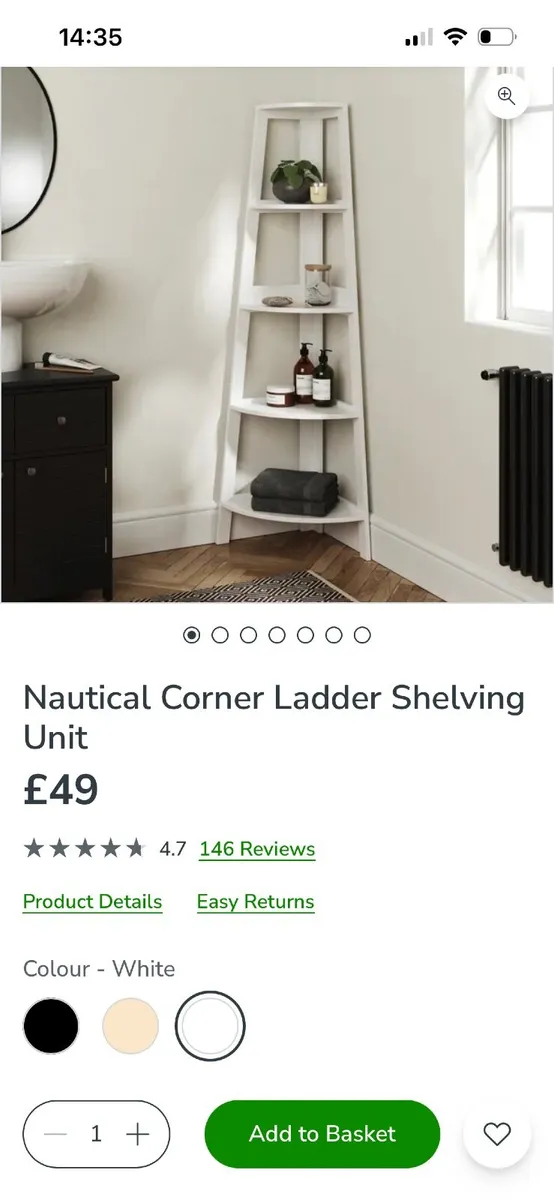 Corner ladder shelves - Image 2