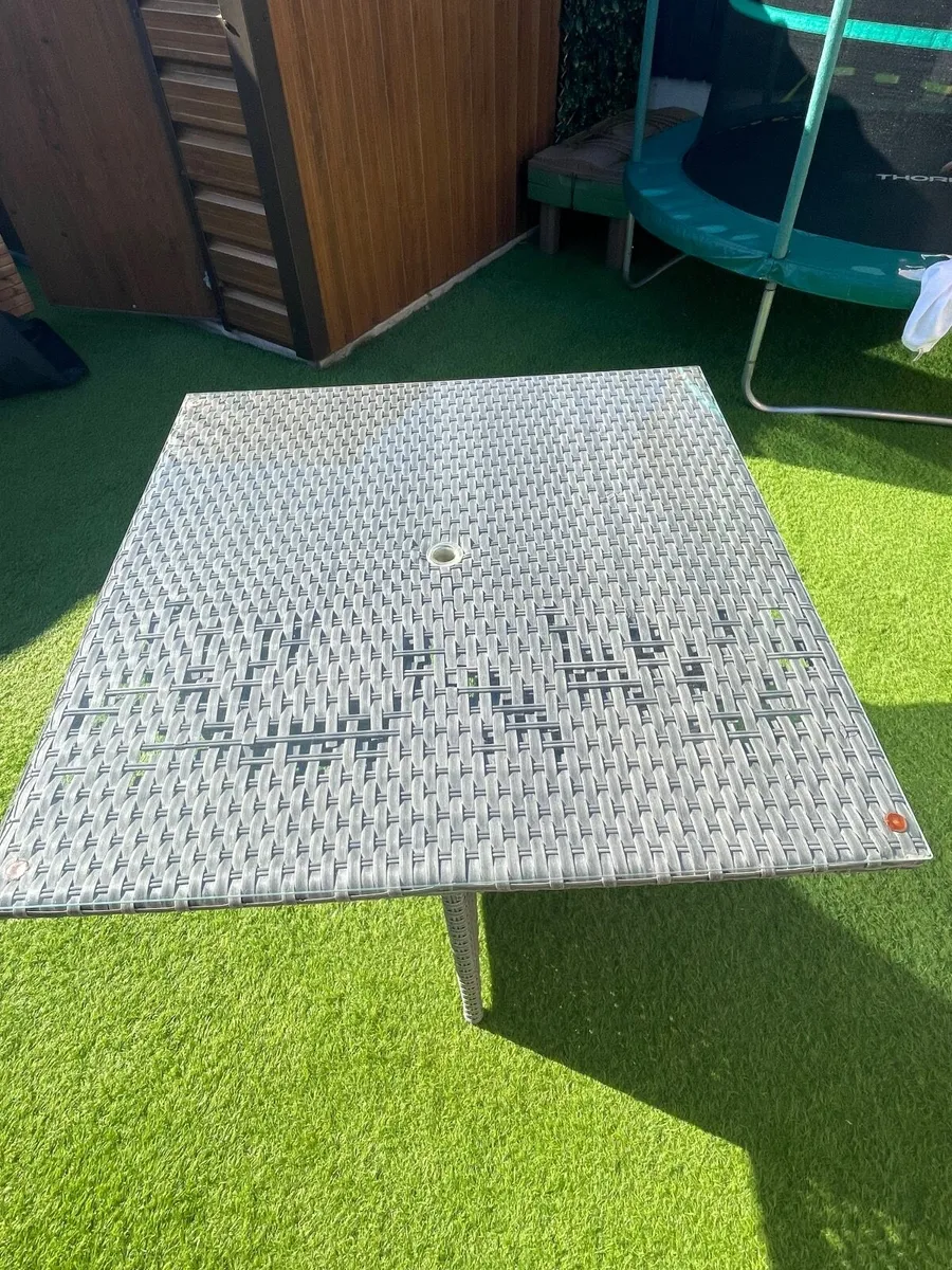 Ratten Garden Table Cube - Image 3