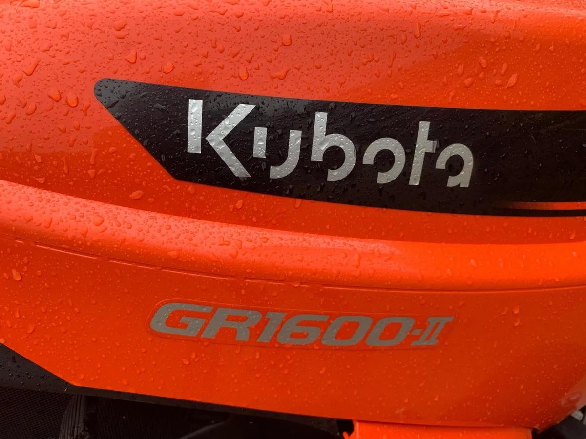 KUBOTA GR 1600-ii, 115 HOURS - Image 2