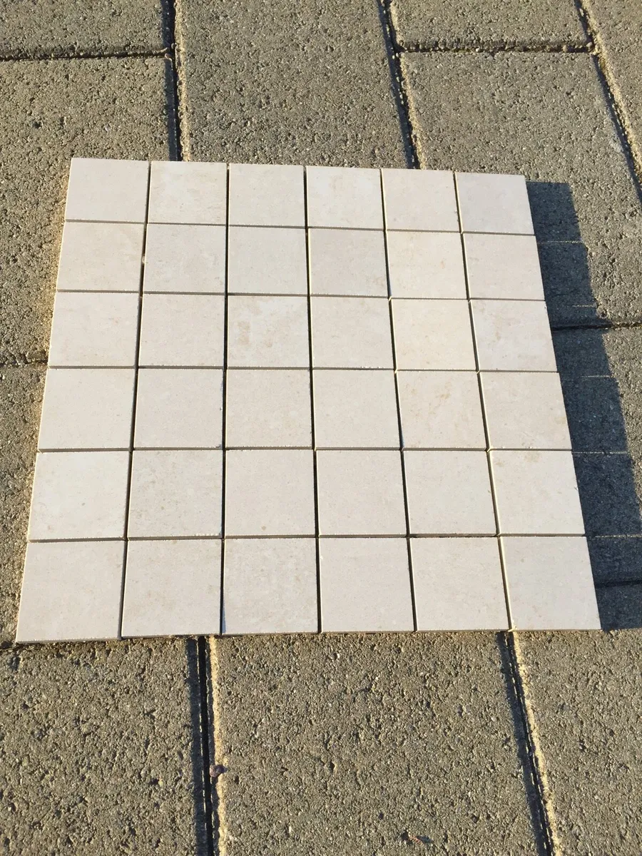 Mosaic polished porcelain tiles - Image 1
