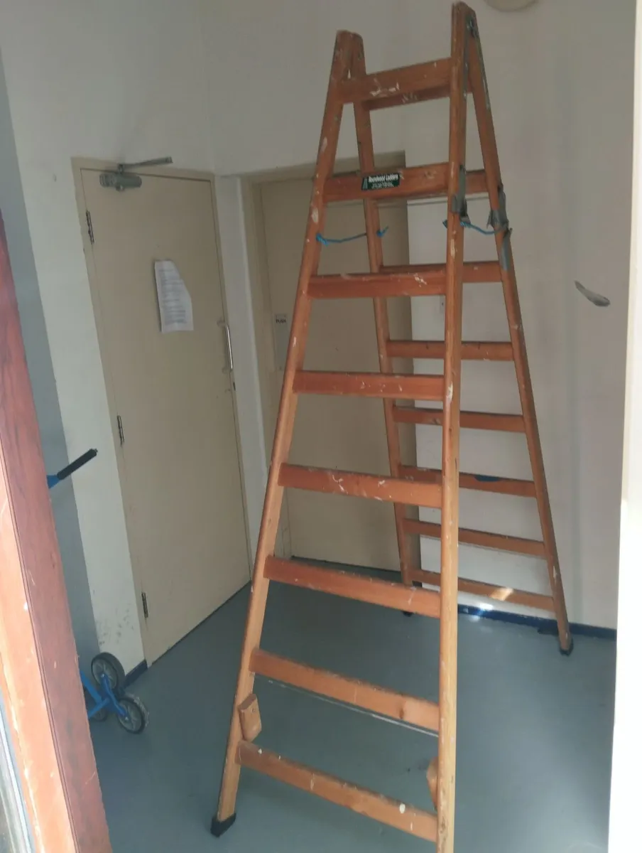 Timber Step Ladder