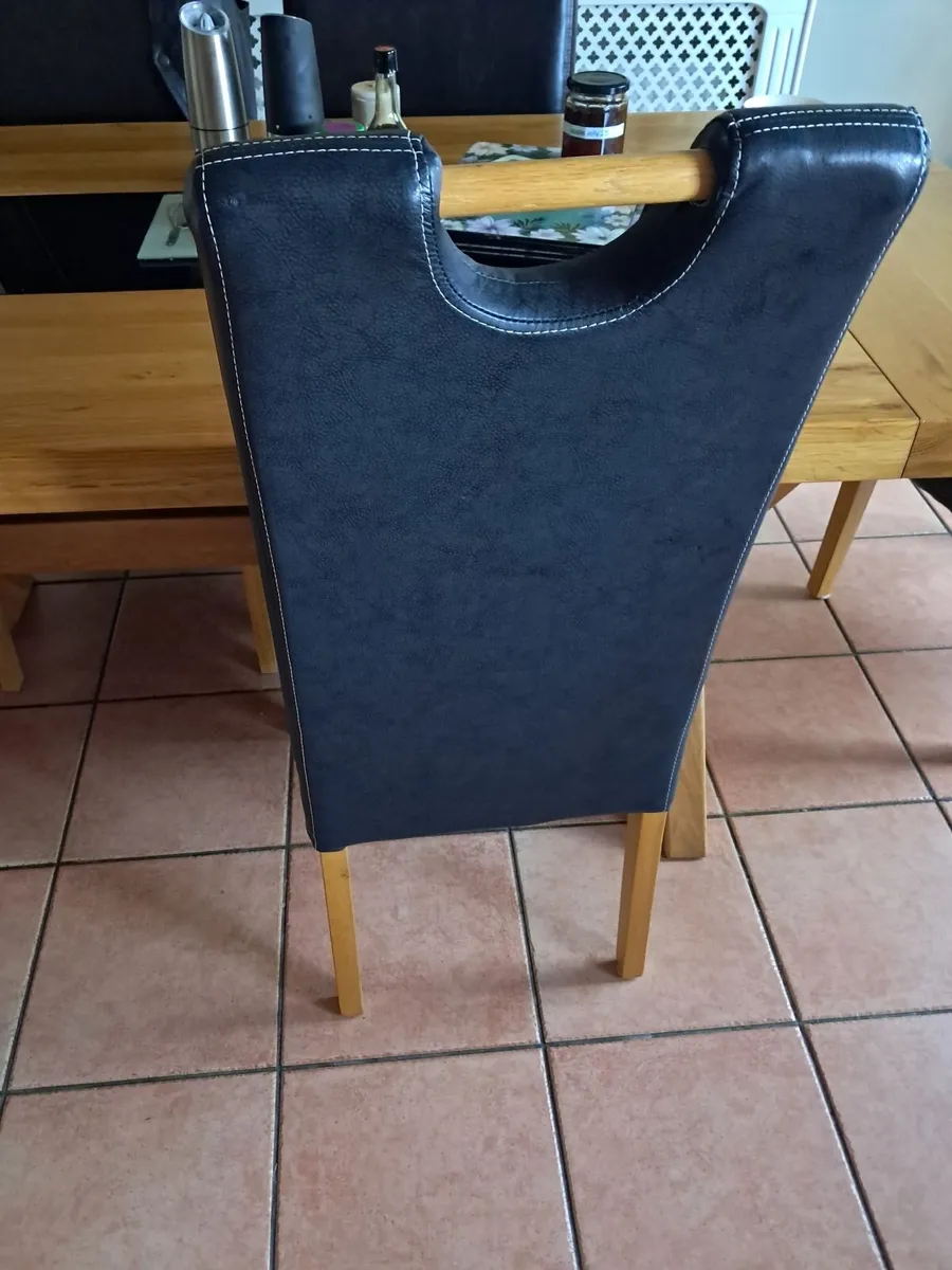 6 dining chairs - Image 4