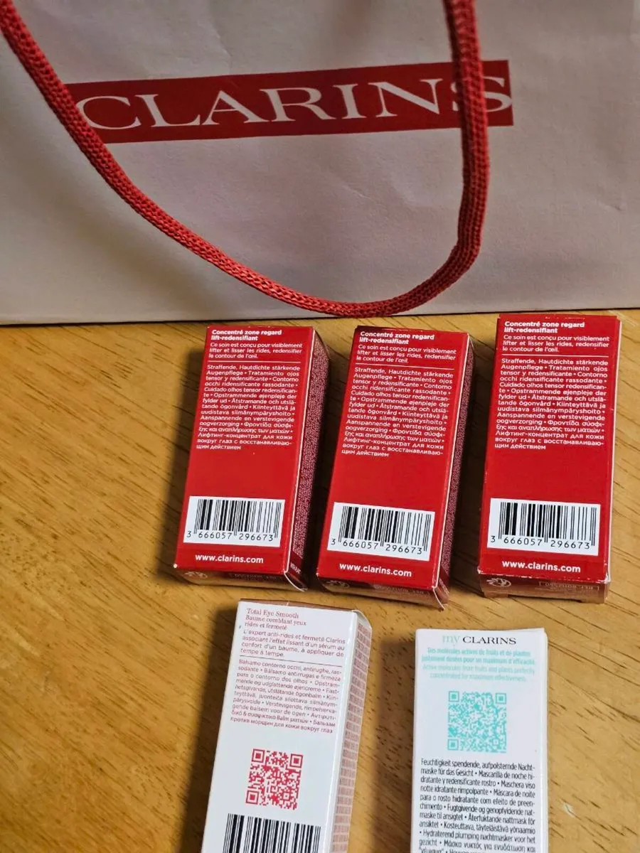 Clarins Skin Care Bundle / All New / Sealed - Image 2
