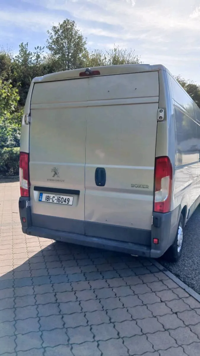 Peugeot boxer van. Test 12-26 Tax 6-27 €6250 - Image 3