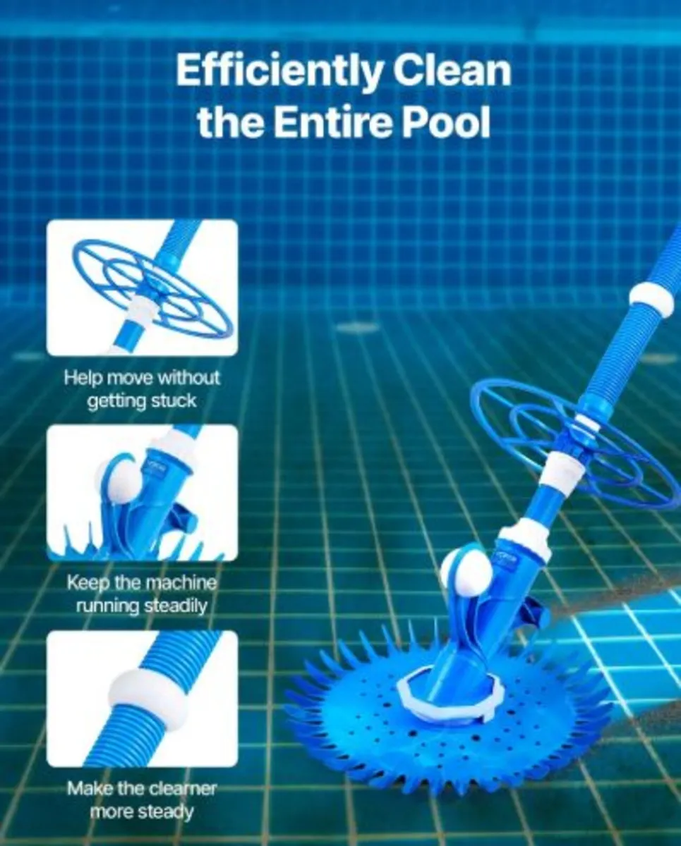 Suction Pool Cleaner,Automatic Pool Vacuum Cleane - Image 2