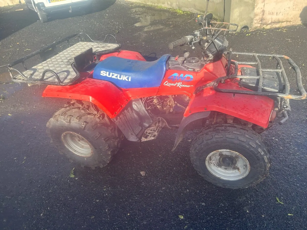 Suzuki LT250 4WD Quad Atv - Image 1