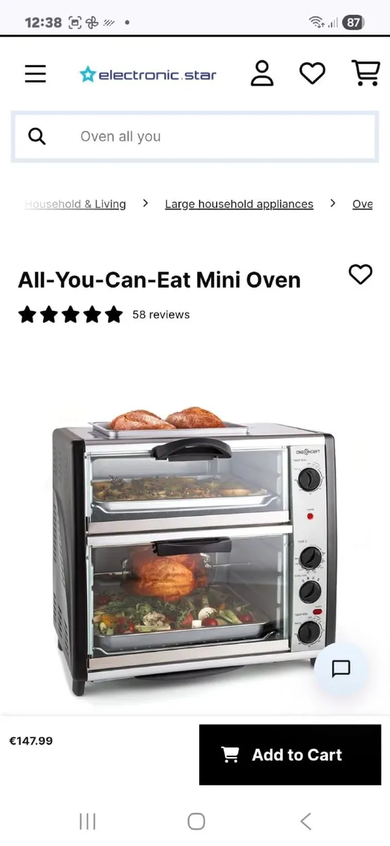 All you can eat Mini Oven - Image 1