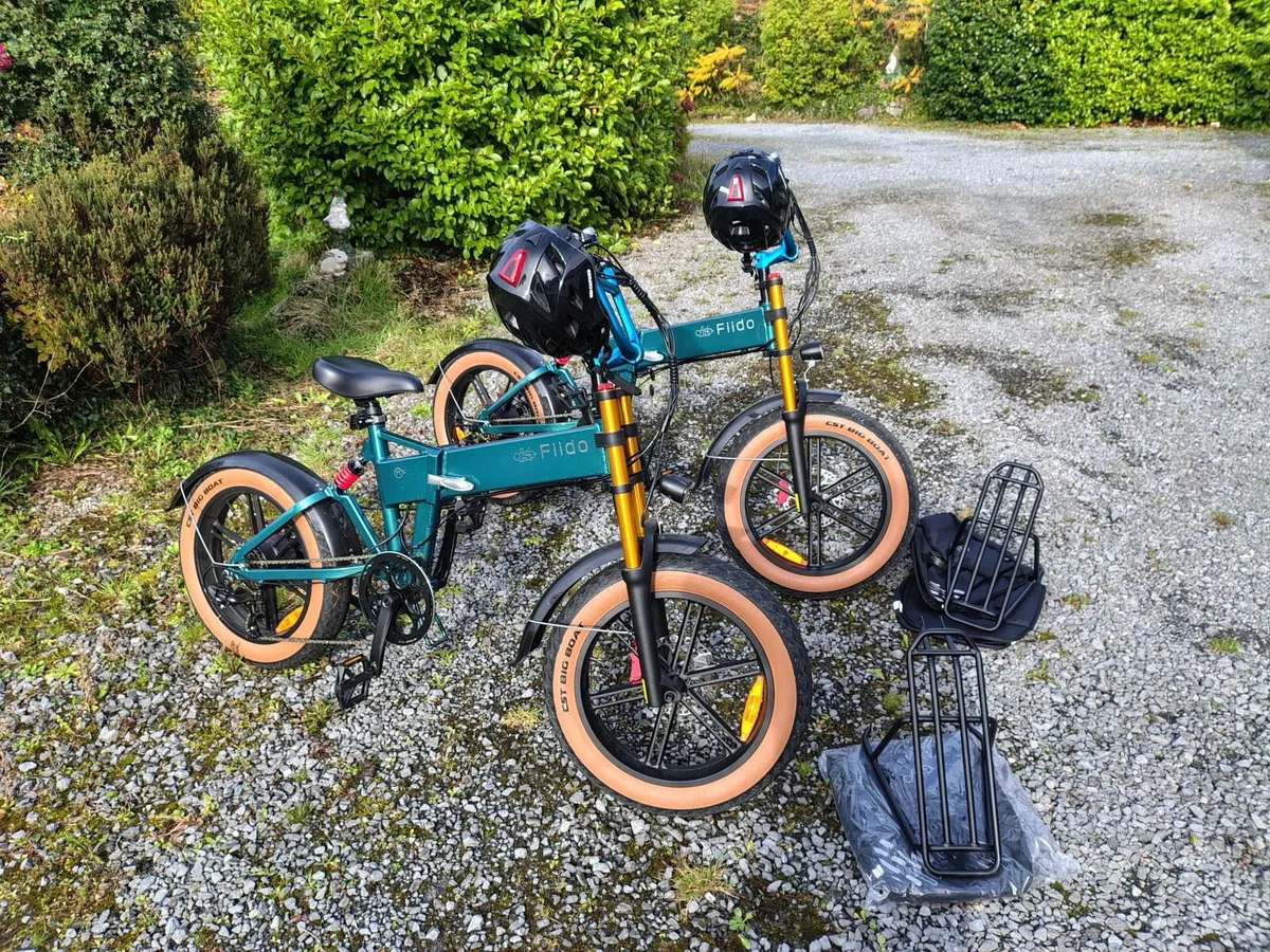 Pair Fiido M1 Pro E-Bike – Near New (<50 km) - Image 1