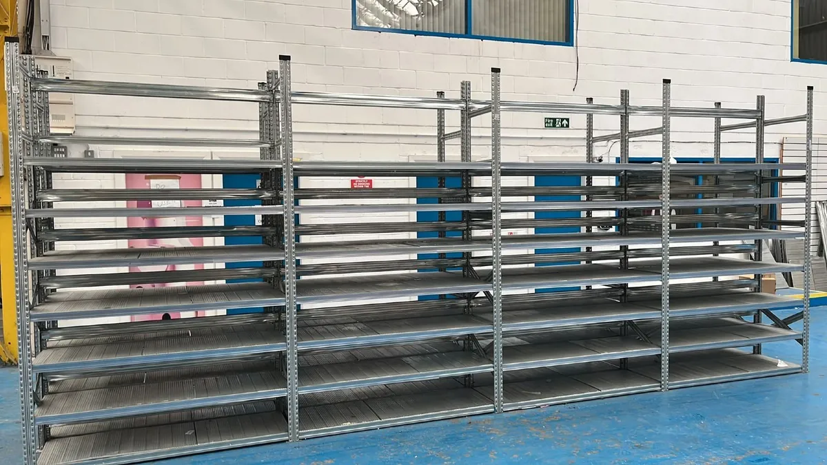 Used Shelving For Sheds Garages Workshops - Image 2