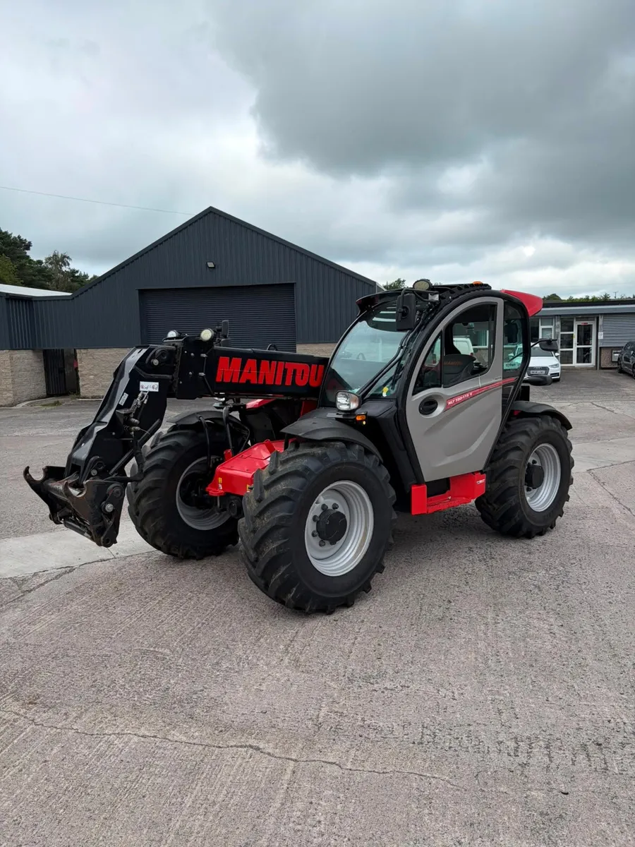 2021 Manitou MLT730-115V Farm Telehandler - Image 1