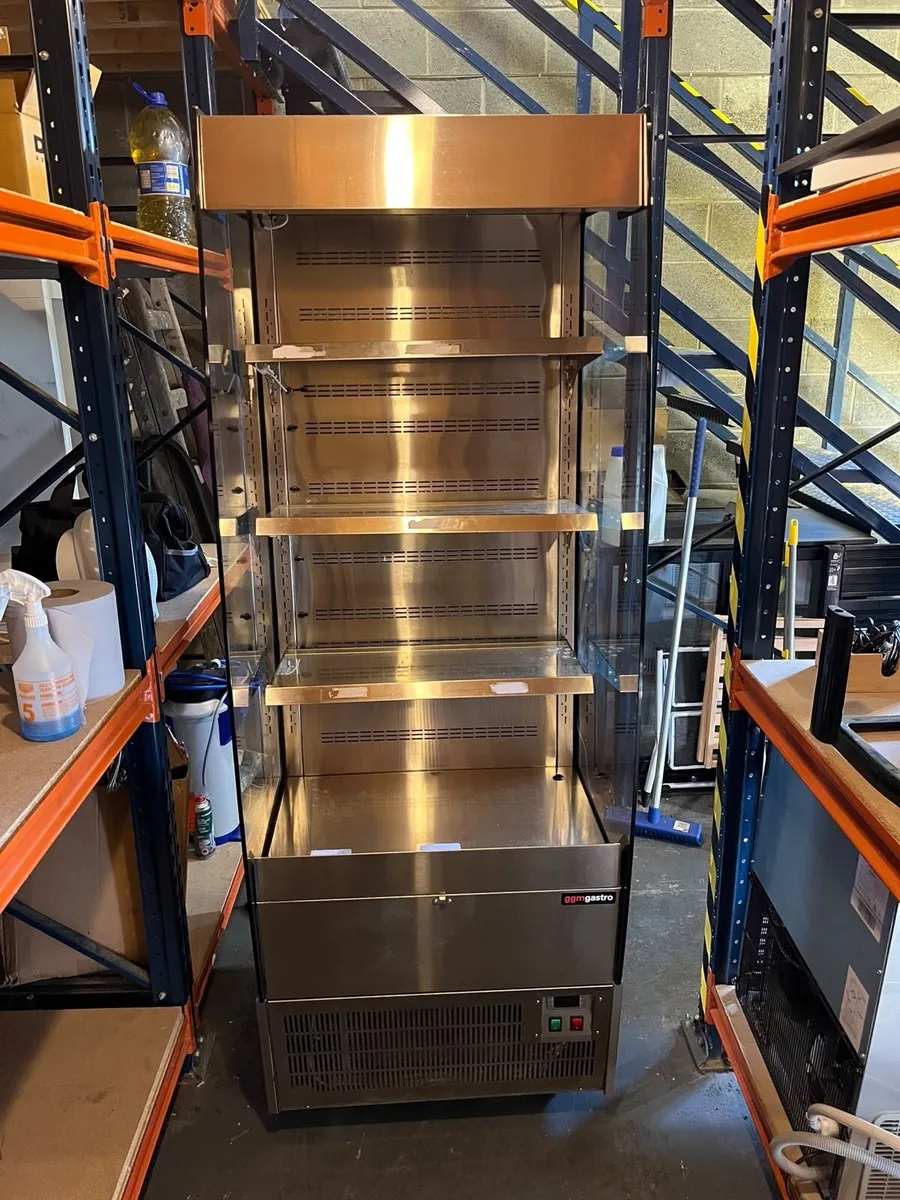 GGM Gastro Commercial Upright Display Fridge 375L - Image 1