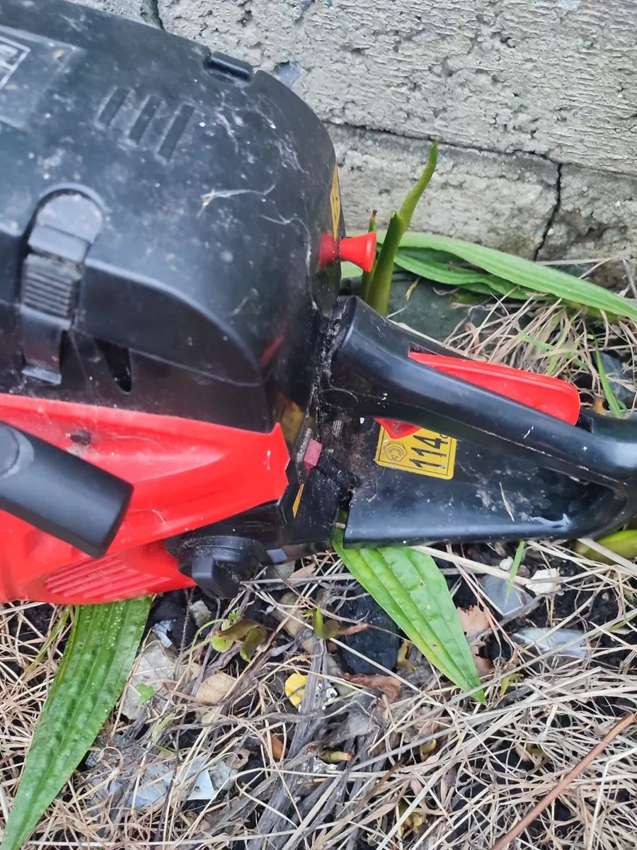 Scheppach petrol chainsaw, specifically a model - Image 1