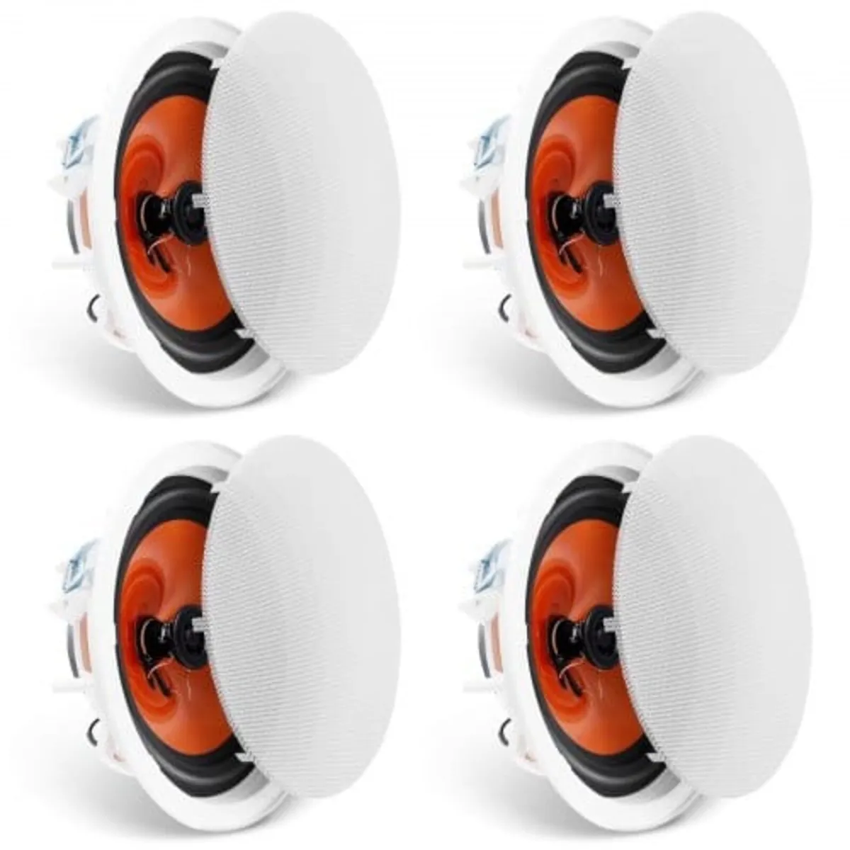4PCs 8 in/20.3 cm Ceiling Speakers 100W Flush Moun - Image 1