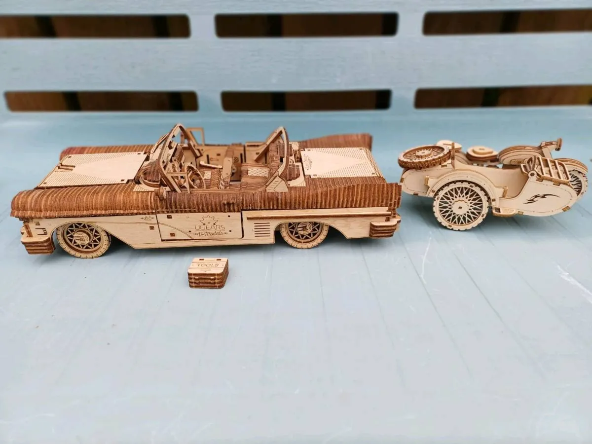 Ugears Dream Cabriolet Mechanical 3D Car - Image 1