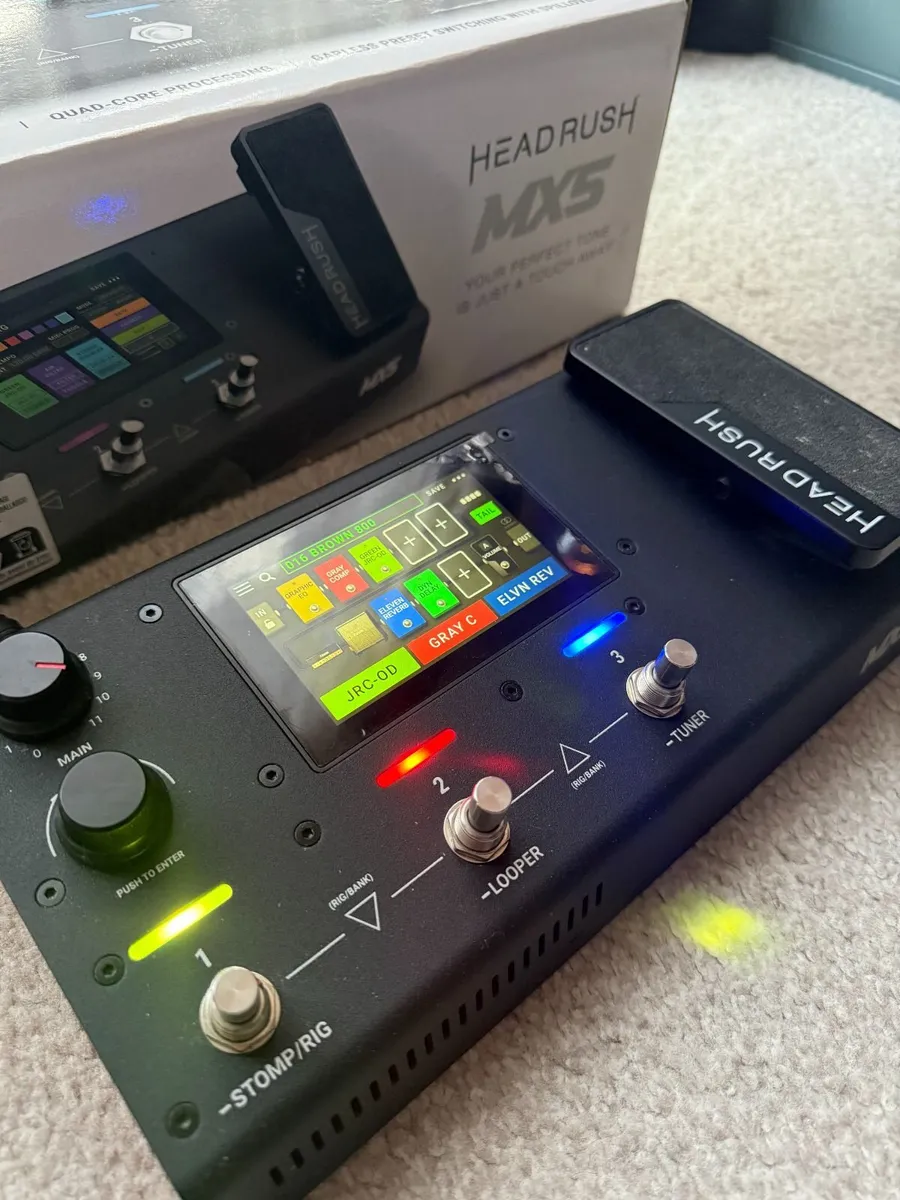 Headrush MX5 - Guitar multi effects Pedal - Image 1
