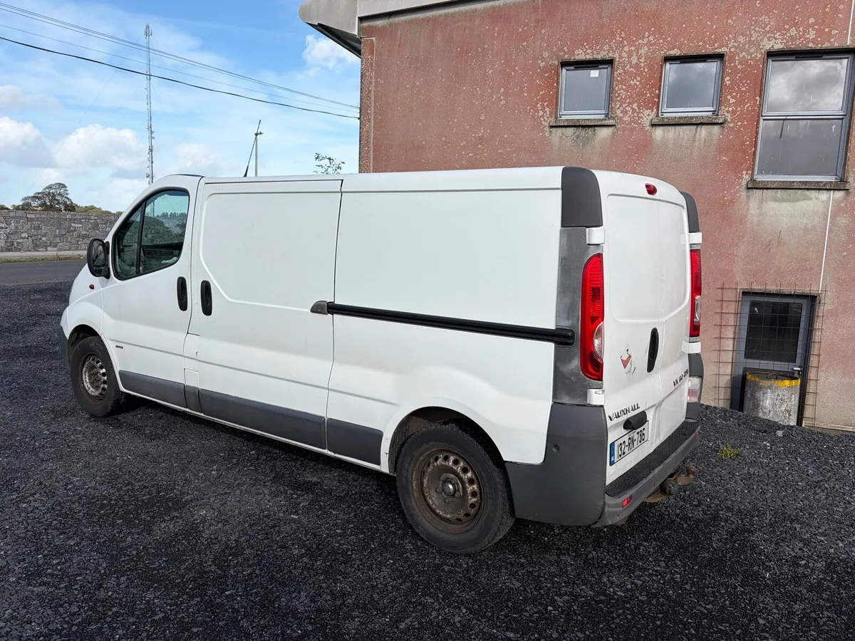 2013 Vauxhall Vivaro, new CVRT Doe , Tax March 27 - Image 3