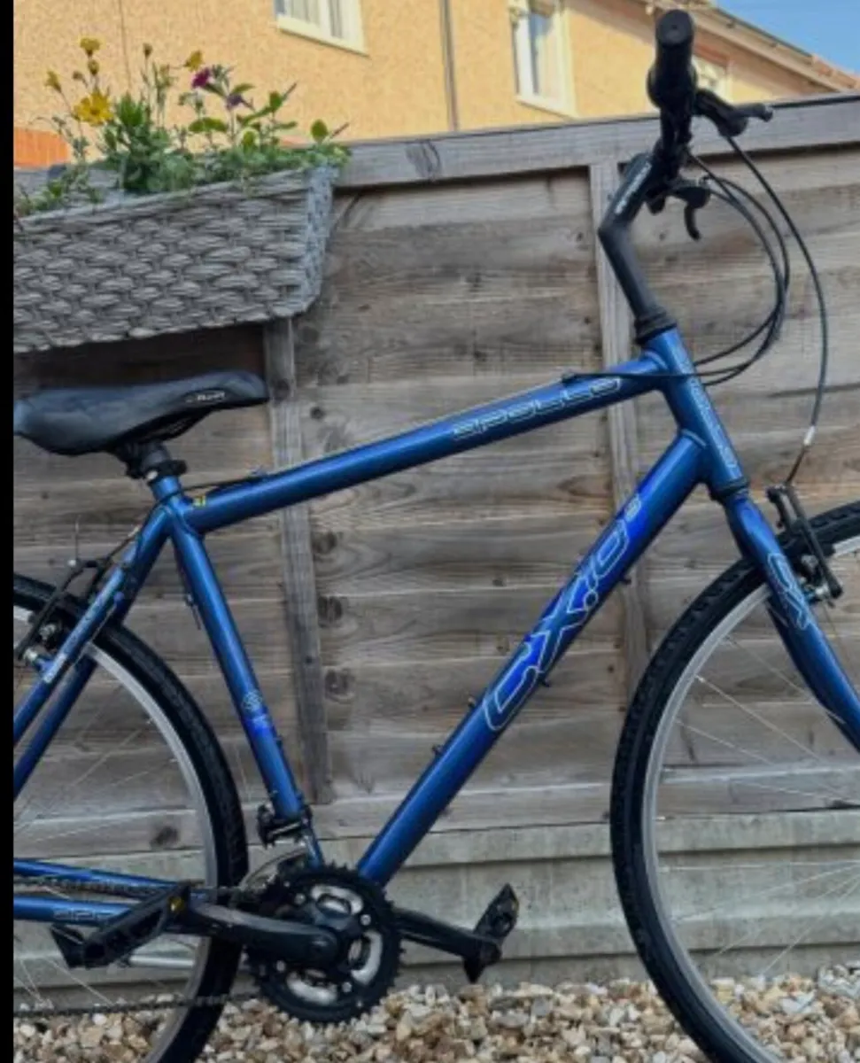 ADULTS BLUE APOLLO HYBRID BIKE 21” FRAME URBAN BIK - Image 4