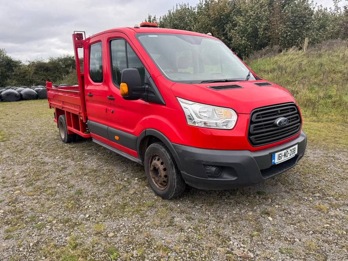 Ford transit Crewcab tipper €9,950 - Image 1