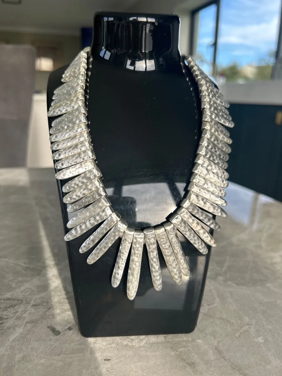 Silver necklace - Image 1