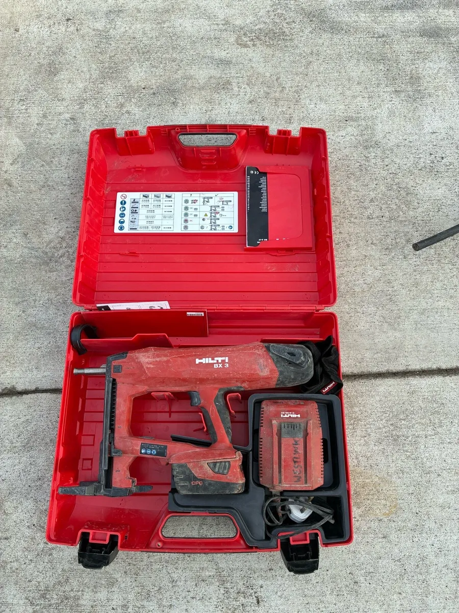 2 available Hilti Bx 3 Nail Gun. Rarely used.