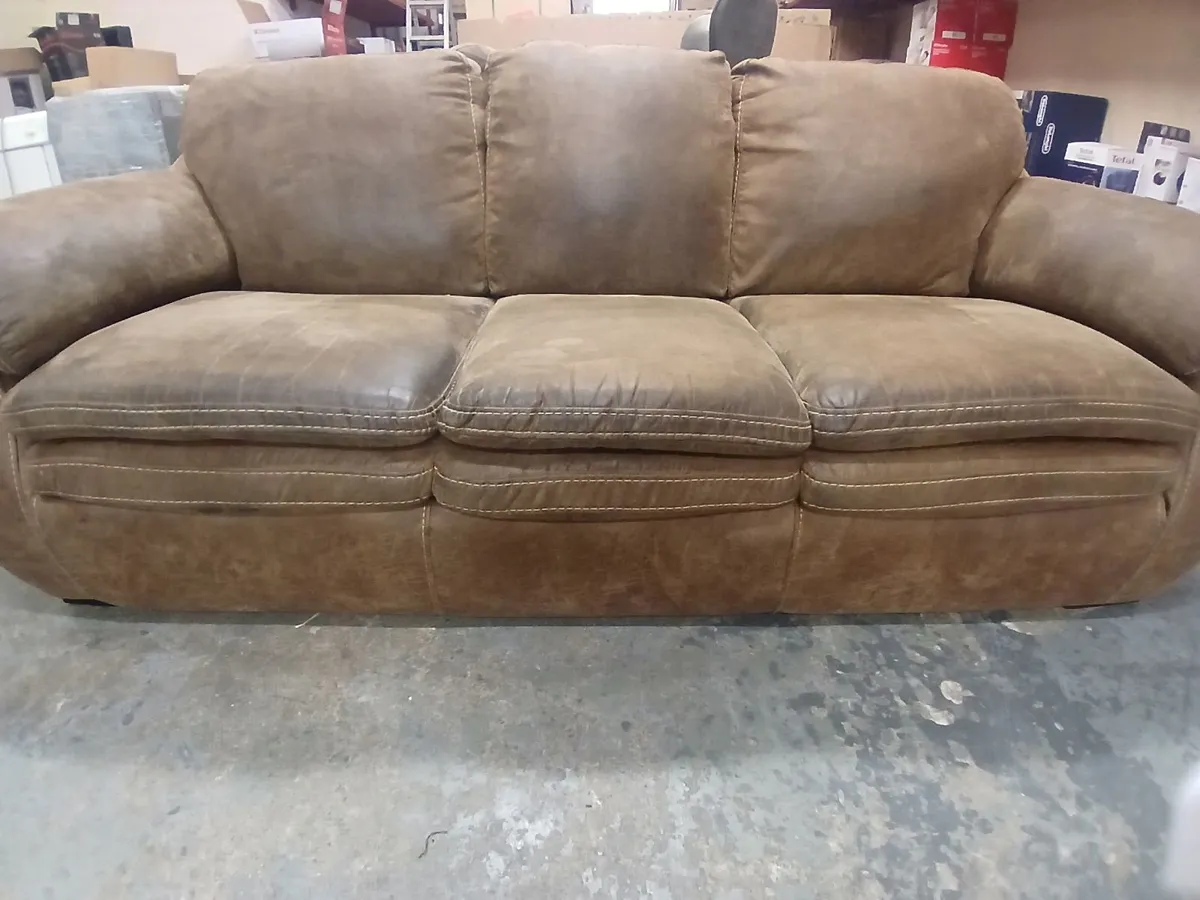 2 &3 seater couch  &Armchair - Image 2