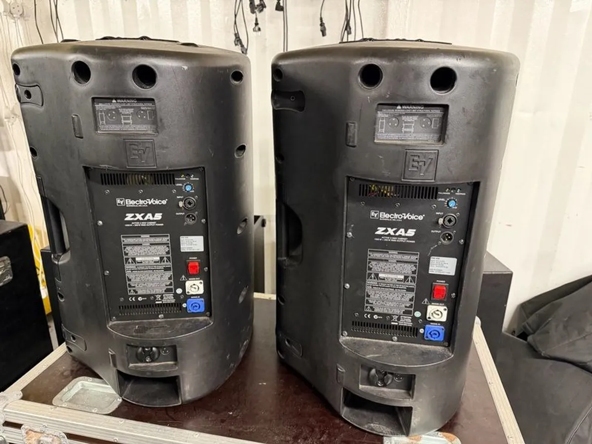 Electro-Voice ZXA5 Active Speakers - Image 2