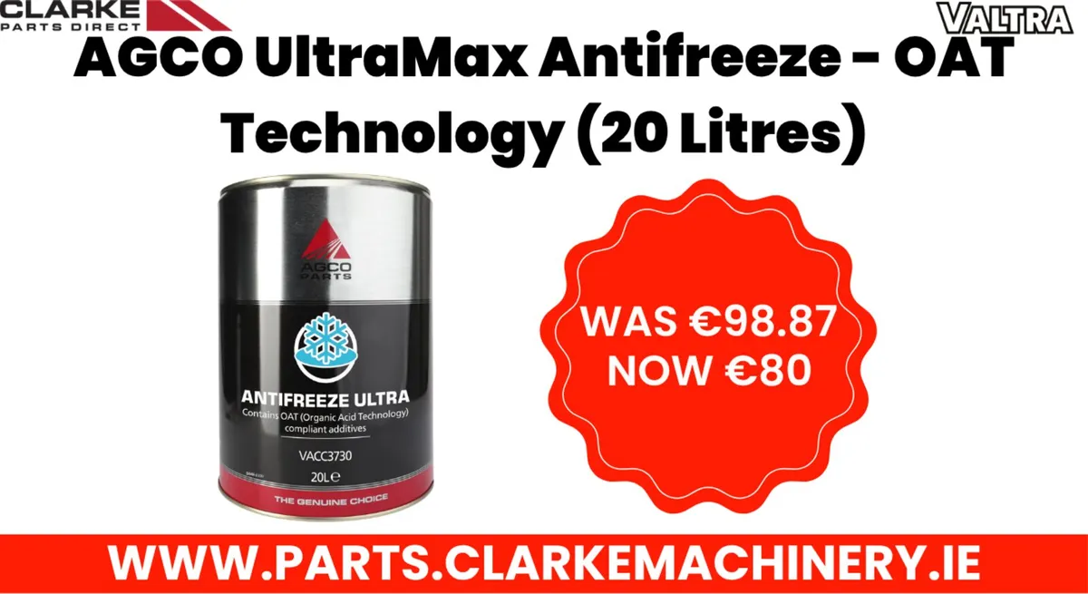 Valtra Antifreeze & Coolant Offers Available - Image 1