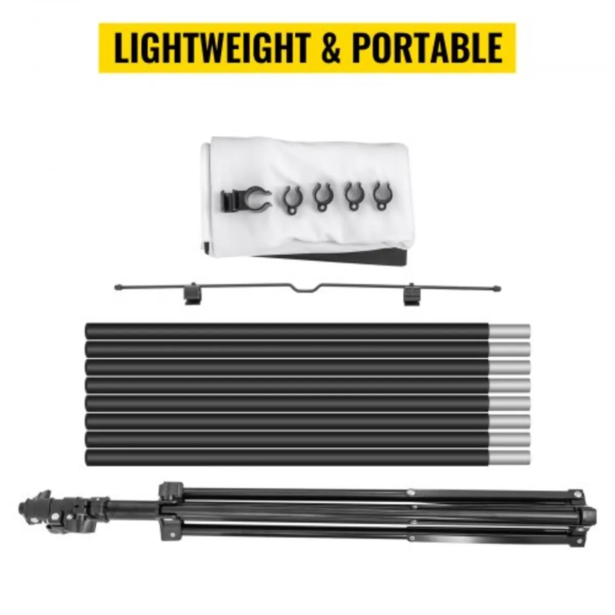 Tripod Projector Screen with Stand 70 inch 16:9 4K - Image 3