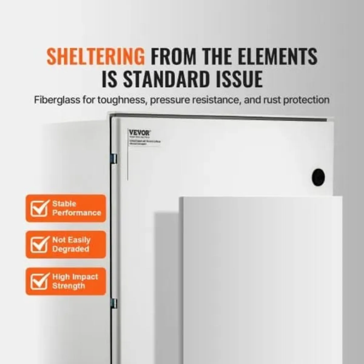 NEMA Steel Enclosure, 60x50x23 cm NEMA 4X Fibergla - Image 4