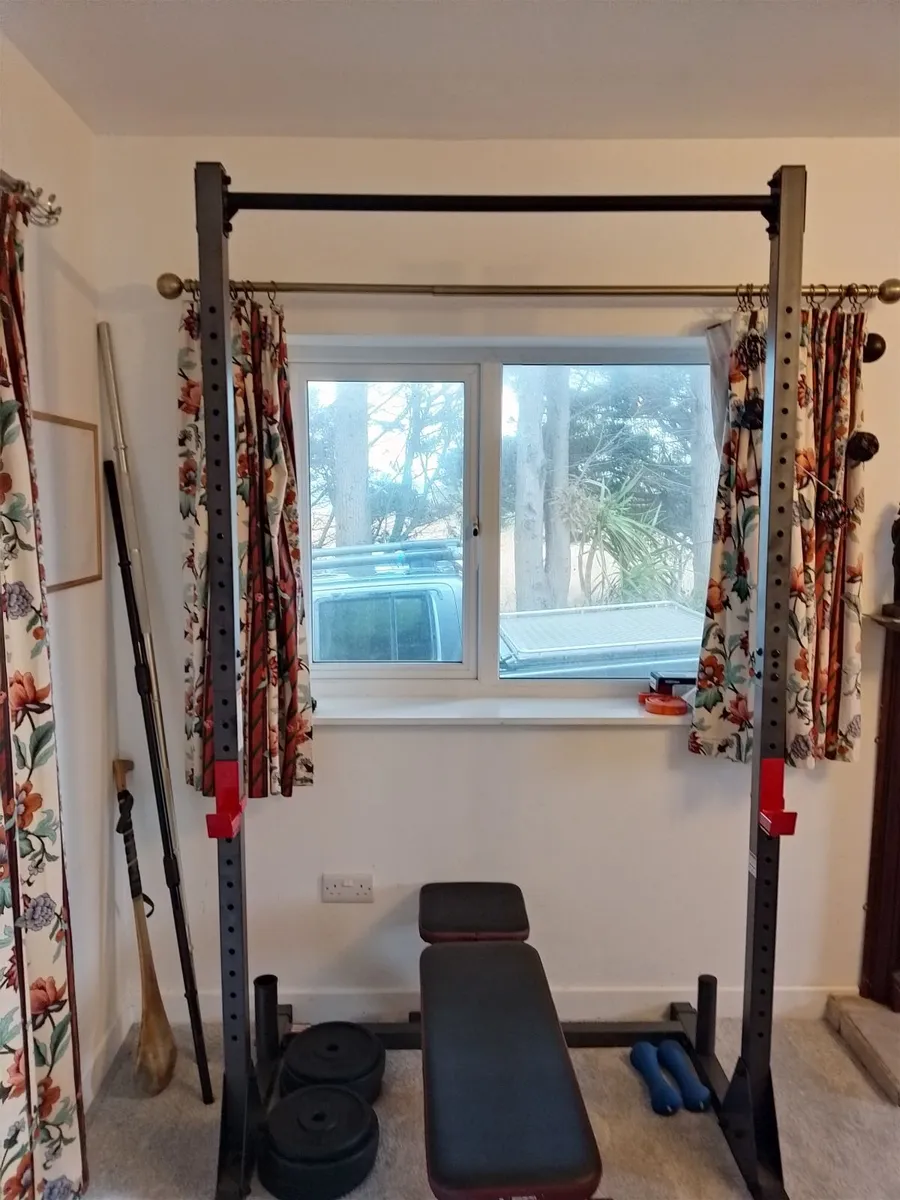 Power rack squat rack pull up bar - Image 3