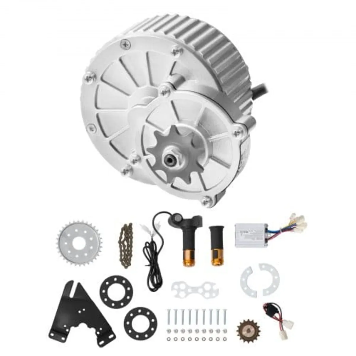450W Electric Brushed DC Motor Kit - 36V 3000rpm M - Image 1