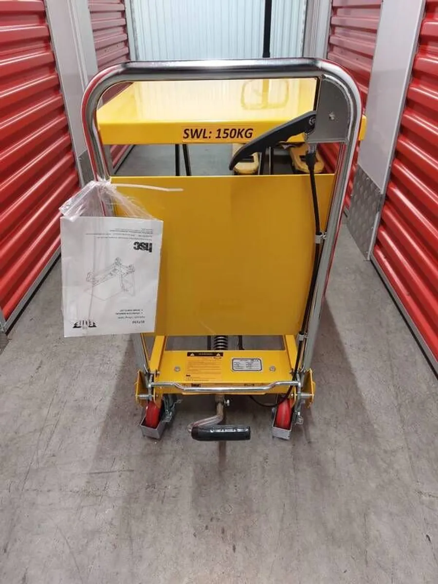 Scissor Trolley Lift Table 150kg - Image 3