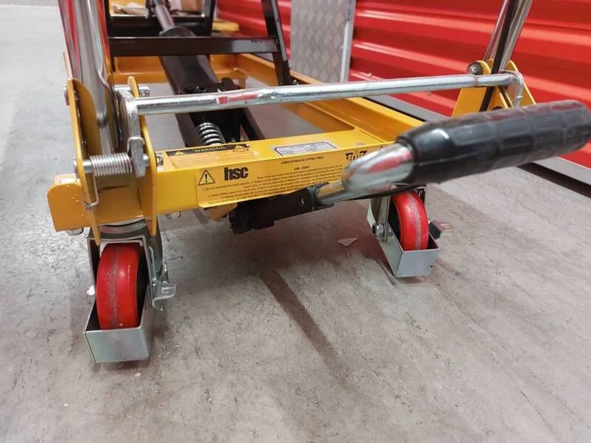 Scissor Trolley Lift Table 150kg - Image 4