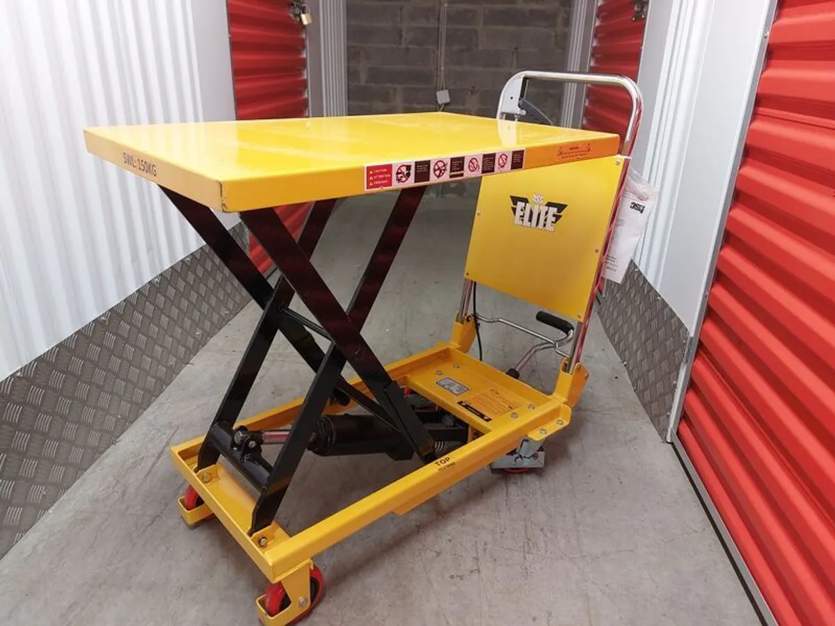 Scissor Trolley Lift Table 150kg - Image 2